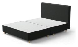 Silentnight - Studio Simple - Double - Bed Frame - Ebony